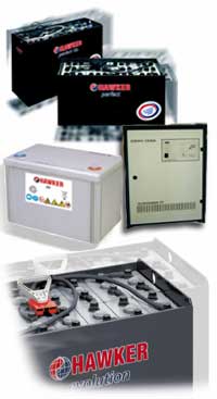 baterie trakcyjne w kolumnie